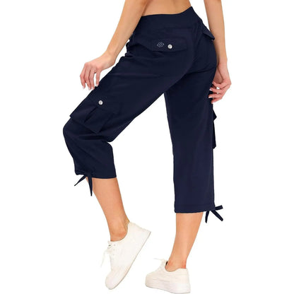 🔥90% OFF ONLY TODAY🔥Women's Quick-Dry Cargo Capris with Pockets