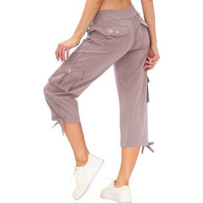 🔥90% OFF ONLY TODAY🔥Women's Quick-Dry Cargo Capris with Pockets