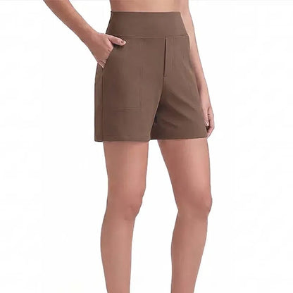 High Waist Breathable Athletic Running Shorts