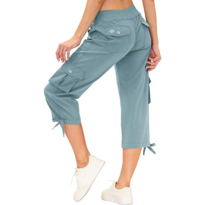 🔥90% OFF ONLY TODAY🔥Women's Quick-Dry Cargo Capris with Pockets