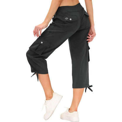 🔥90% OFF ONLY TODAY🔥Women's Quick-Dry Cargo Capris with Pockets