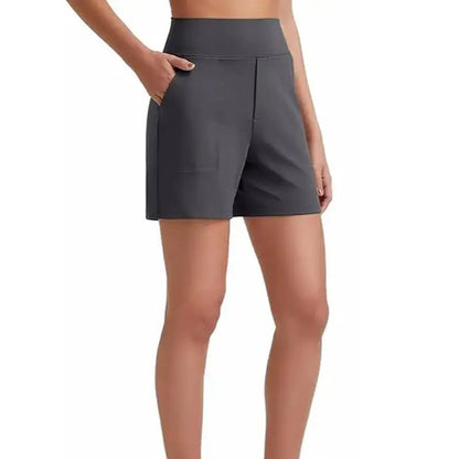 High Waist Breathable Athletic Running Shorts