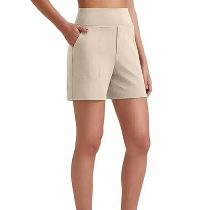 High Waist Breathable Athletic Running Shorts