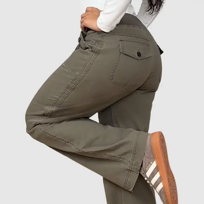 ⚡FINAL SALE⚡-  women-s-high-stretch-mid-rise-straight-pants