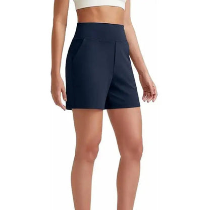 High Waist Breathable Athletic Running Shorts