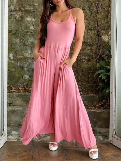 Women's Sleeveless Body Shaping Jumpsuit