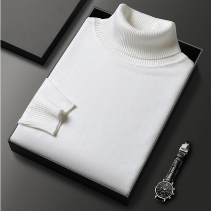 🔥Black Friday Mega Deal – 49% Off!🔥Men's Solid Color Premium Turtleneck Sweater👔